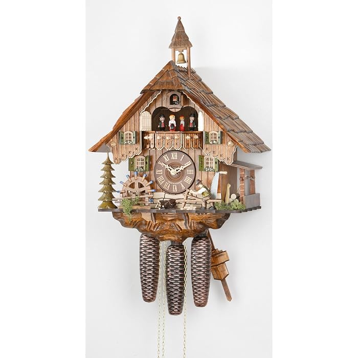 Buy German Cuckoo Clock 8daymovement ChaletStyle 18.50 inch