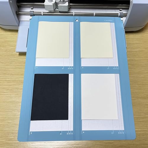 Miniatura 3 de Tapete para tarjetas de 2 x 2, 13 x 16.25 pulgadas, 2 alfombrillas, tapete reutilizable con película protectora transparente, personaliza tarjetas