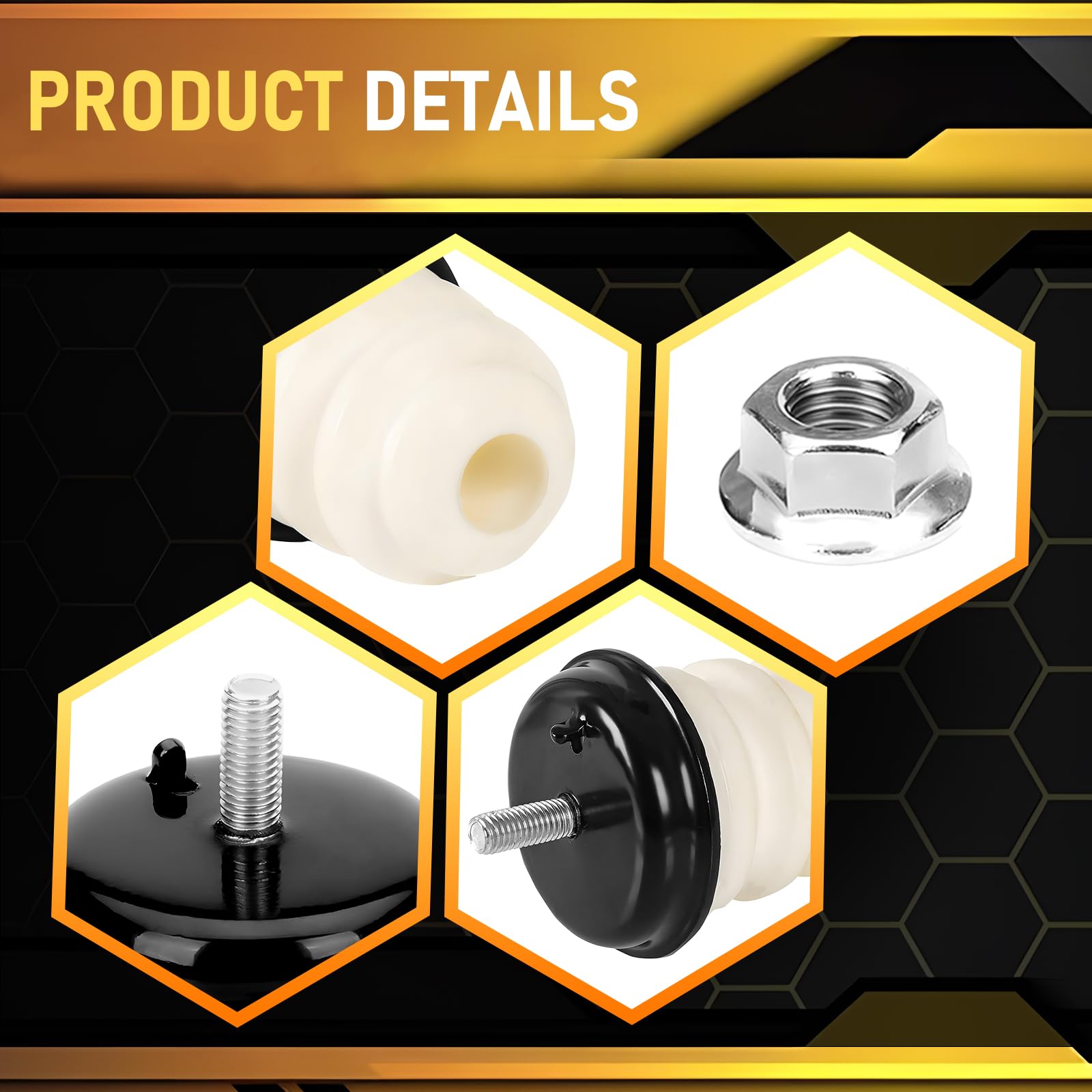 15712438 2 Pcs Rear Axle Rubber Bumper For 1999-20... – Vicedeal