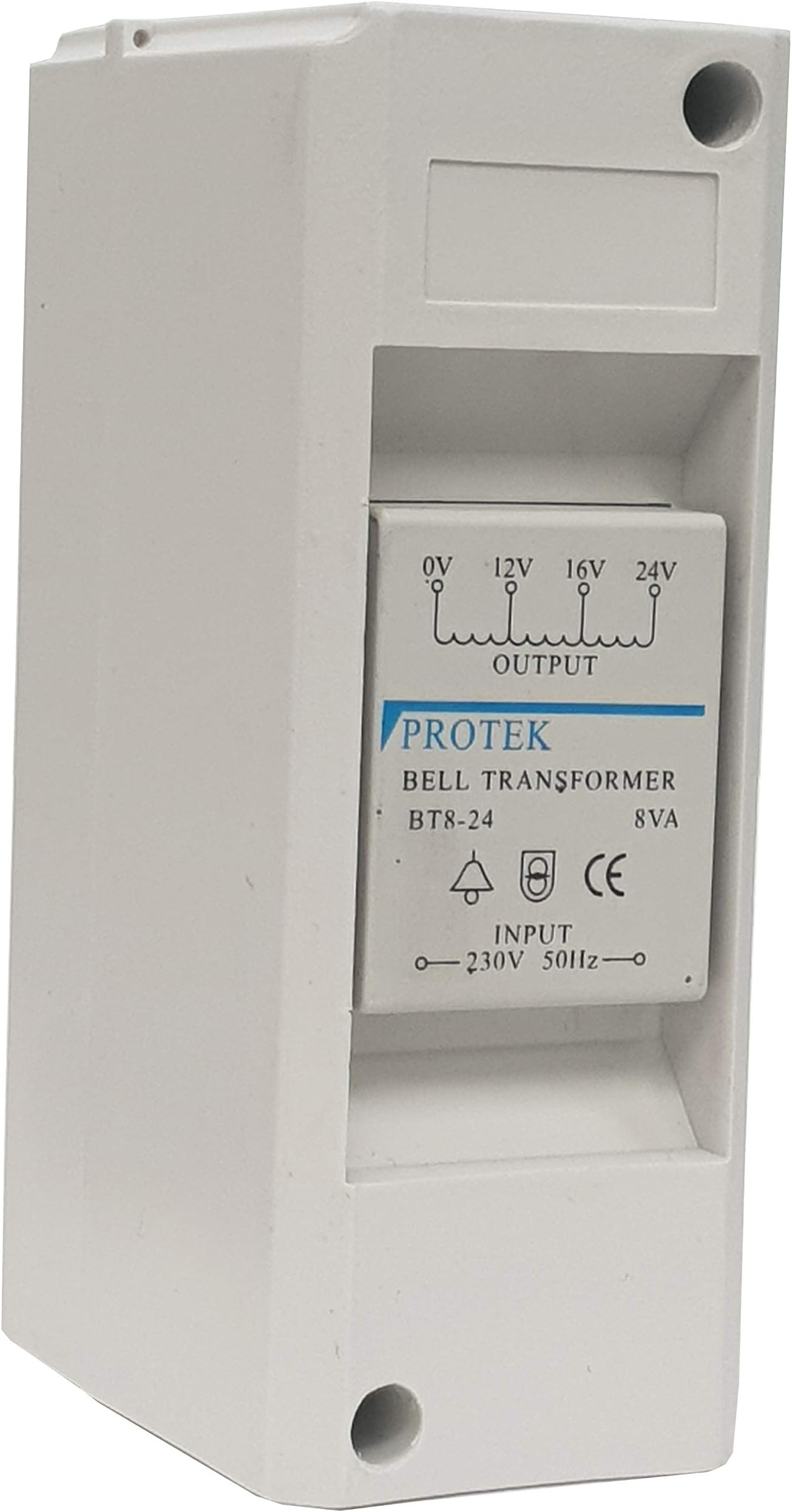 Byron Doorbell Transformer, 8 V/1 Amp, for Wired Doorbells, Simple 2