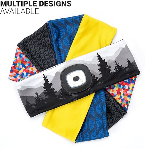 Miniatura 6 de Gone For a Run Gorros y diademas reversibles con forro polar de rendimiento para correr  3 modos de luz