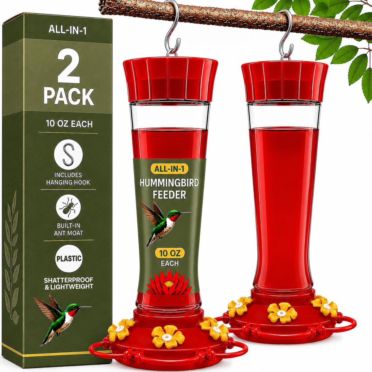 Karmnik kolibrów 295 ml (2)