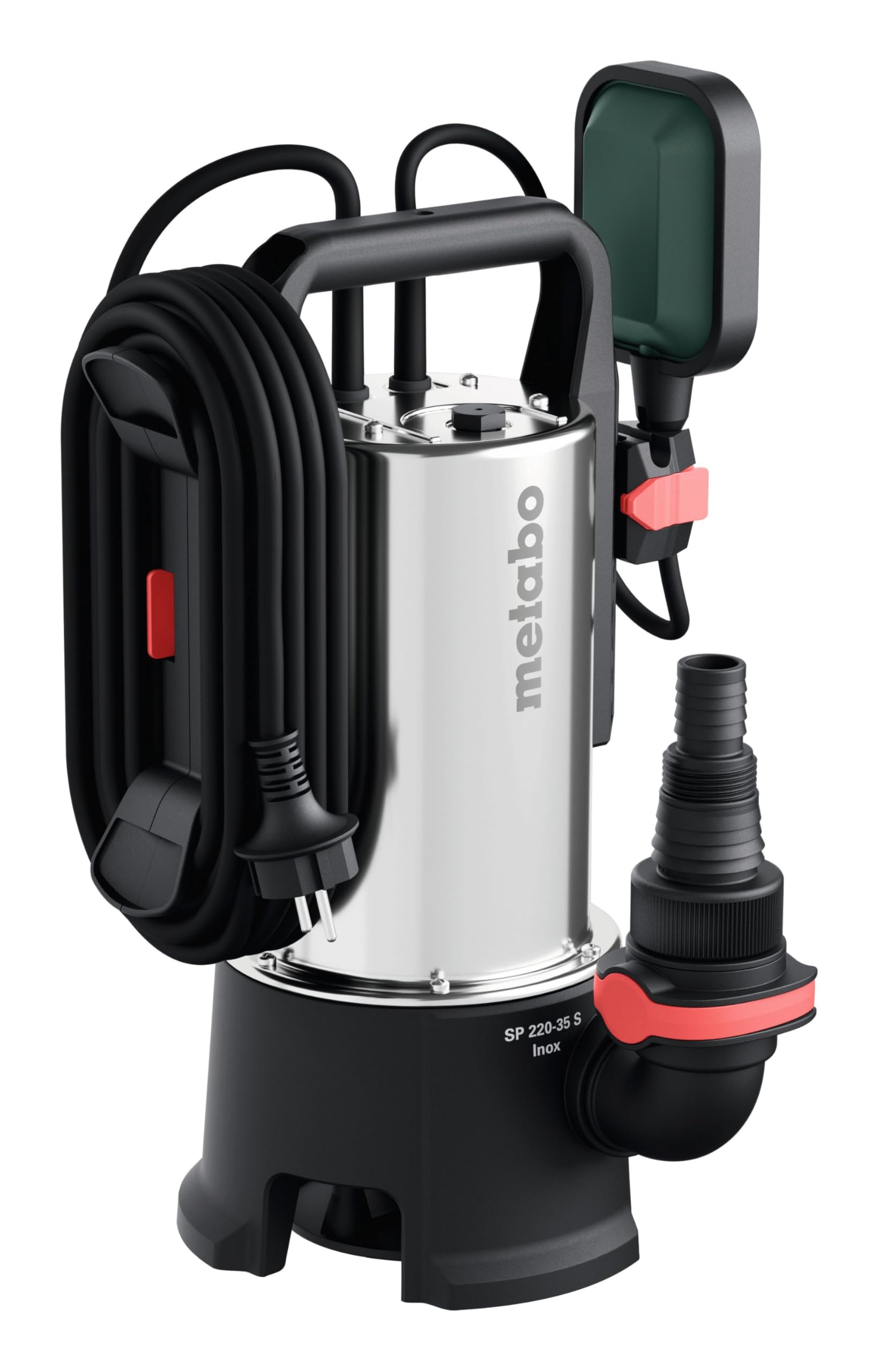 metabo SP 220-35 S Inox Schmutzwasser-Tauchpumpe, 22.000 l/h, 790 W