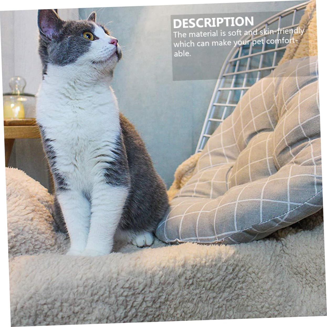 2pcs Pet Blanket for Dogs Cats Soft Warm and Lightweight Fleece Mat for Use Comfortable Pet Supplies Grey