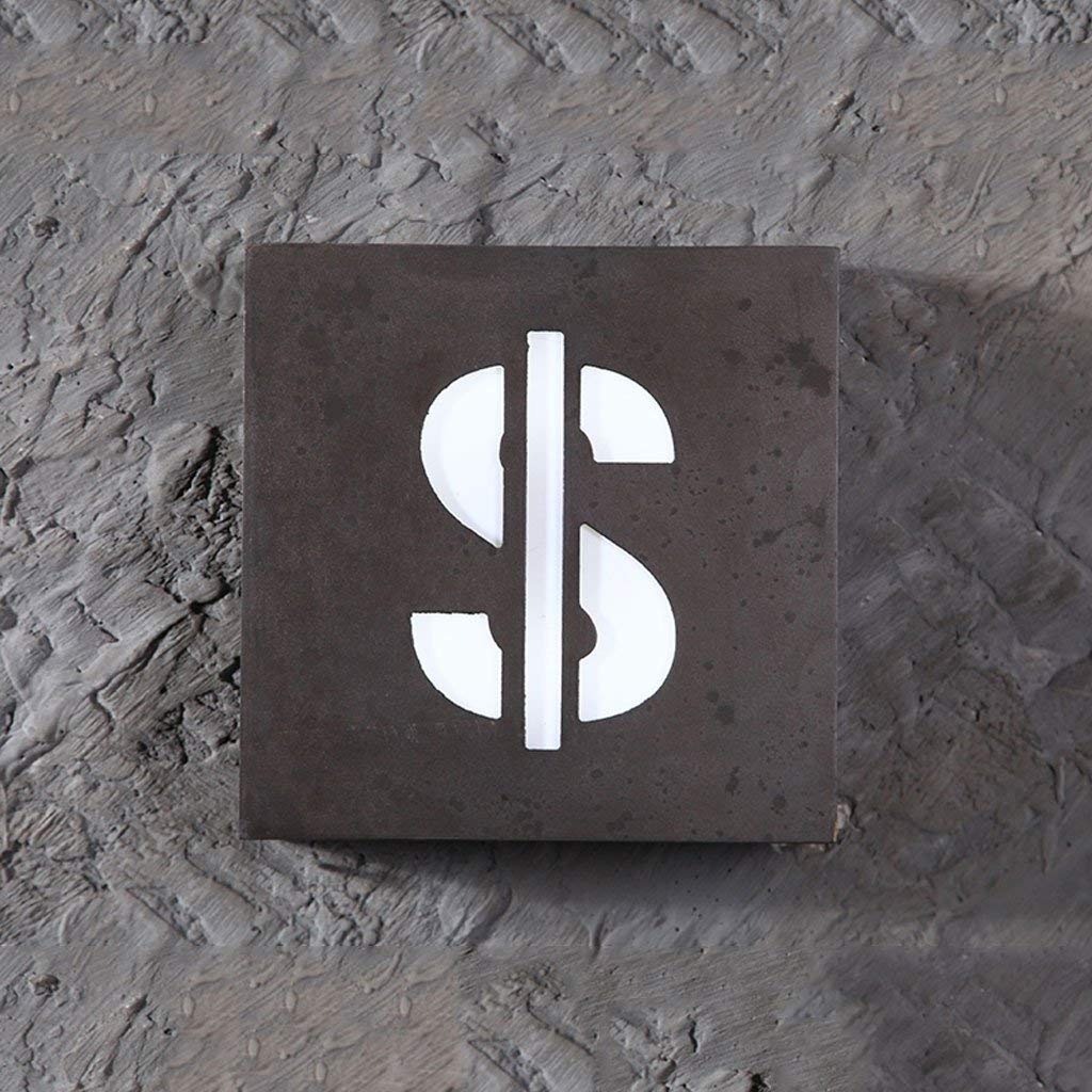 Lámpara de pared de viento industrial WC para decorar zonas de paso 2