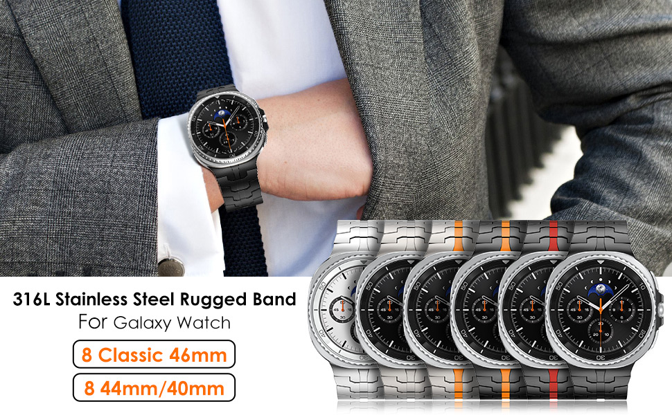 Amazon.com: WINGLE Metal Band for Galaxy Watch Ultra Bands 47mm