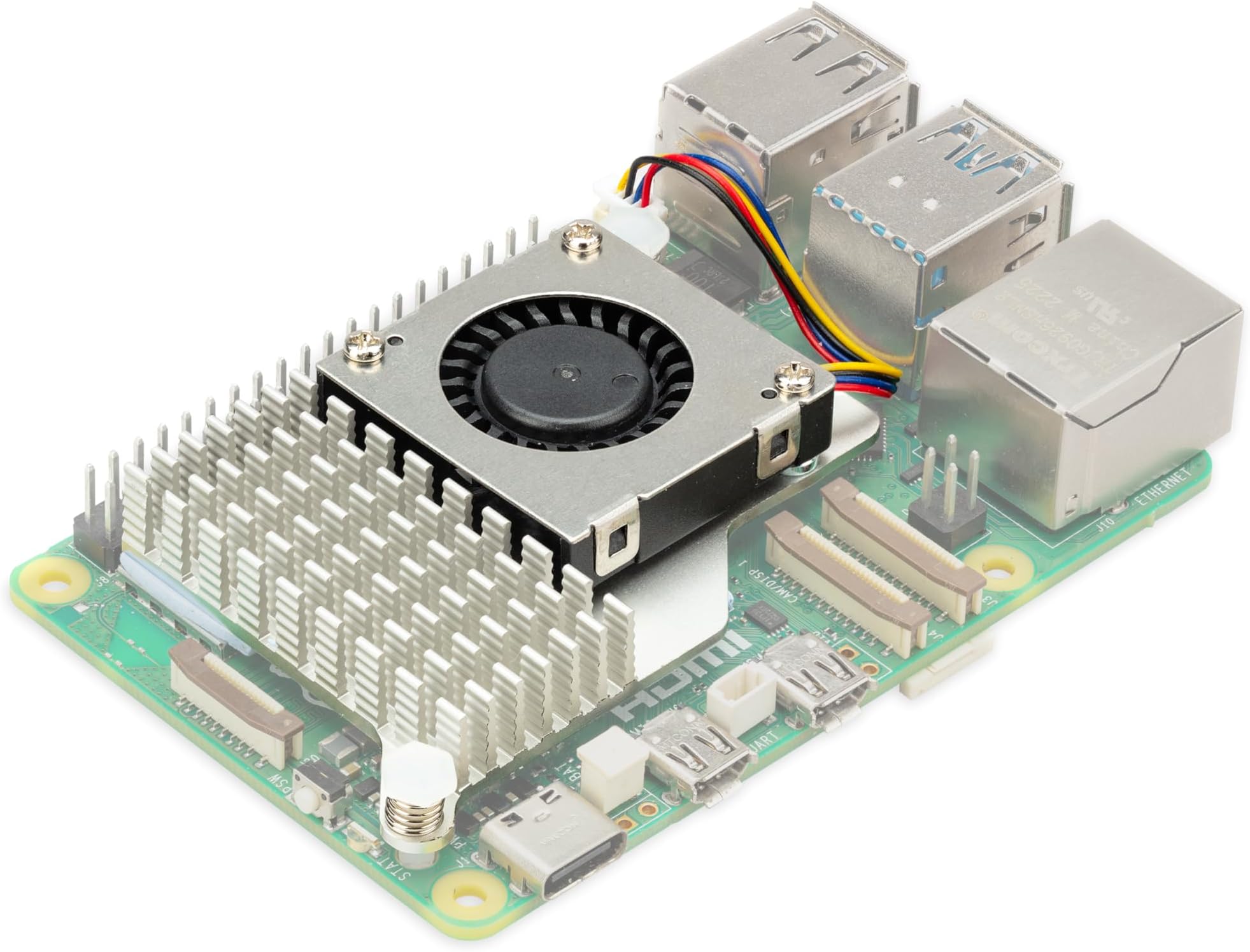 Active Fan Suitable for (Development Kits): Raspberry Pi