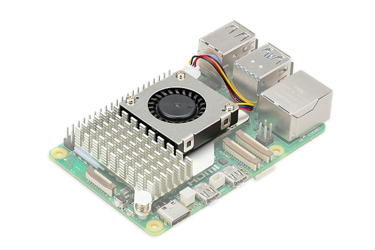 Raspberry Pi Raspberry Pi 5 Active Cooler - Aluminum Heatsink - SC1148