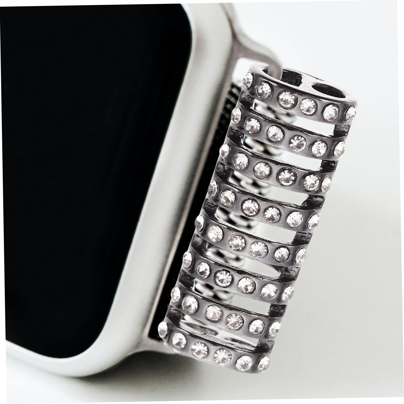 Housoutil Accessoires Strass 50 Pièces connecteur de sangle montre accessoire adaptateur de bracelet de montre décor connecteur de montre connecteur de bracelet délicat Regardez Accessoires