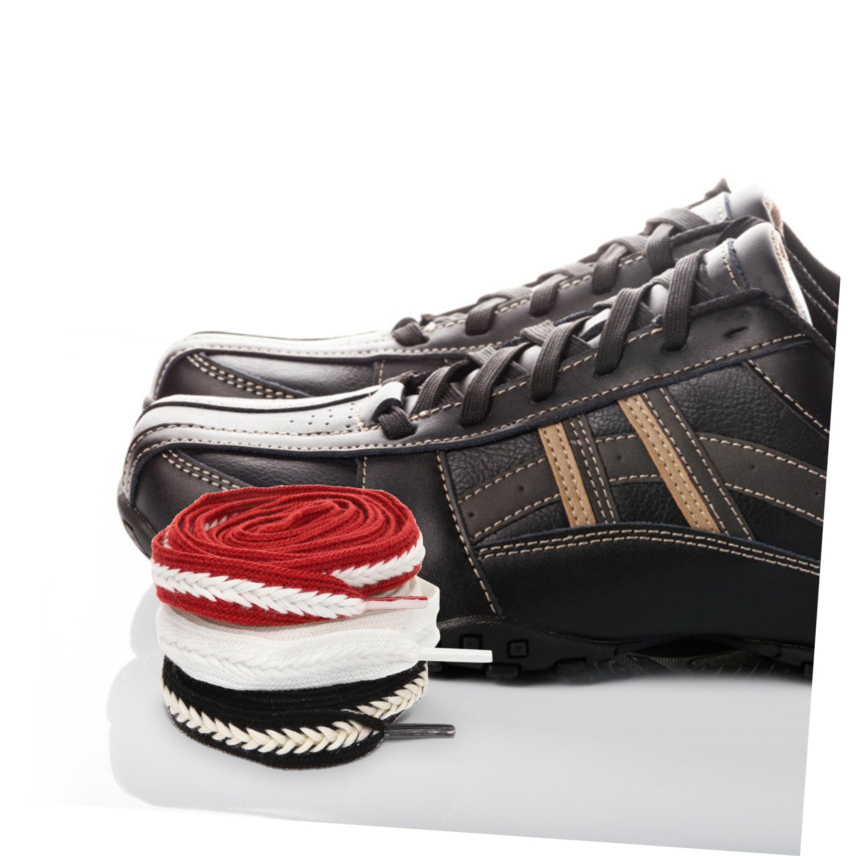15pares Flat Wide Shoe Lace Replacement for Sneakers Casual Shoes and Boots and Stylish