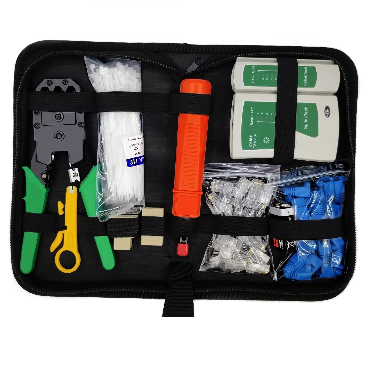 Network tool RJ45 Network Cable Tester RJ45 Crimp Tool Kit CAT5 CAT5e ...