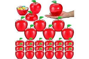 Clear Plastic Apples Valentine Apple Container