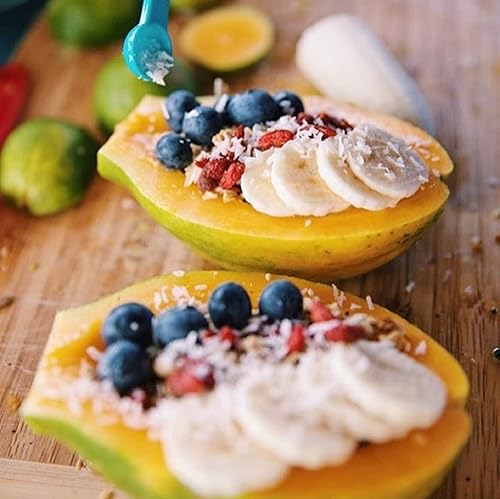 Miniatura 5 de CHUXAY GARDEN Sunrise Papaya semillas de papaya de fresa 25 semillas papaya roja caribeña dulce deliciosa fruta rica en VC regalos de jardinería