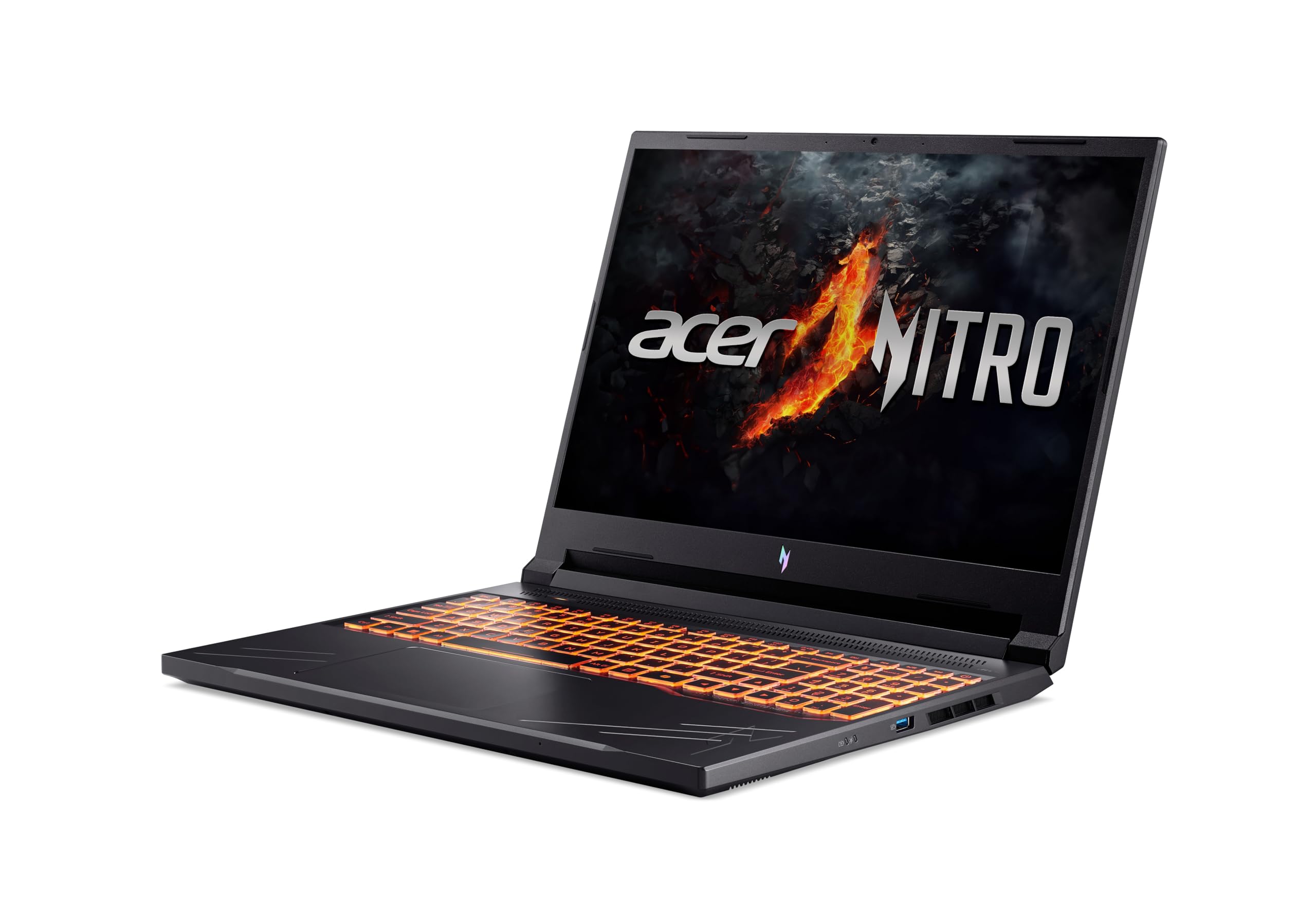Acer Nitro V16 (ANV16-41-R961) Ordenador portátil para juegos | Pantalla WUXGA 165Hz de 16" | AMD Ryzen 7 8845HS | 16GB de RAM | SSD de 1 TB | NVIDIA GeForce RTX 4060 | Windows 11 | Teclado QWERTZ |
