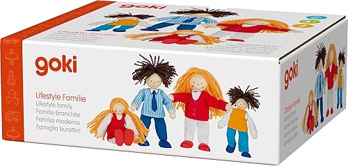 Miniatura 3 de Goki Muñeca familiar de títeres flexibles