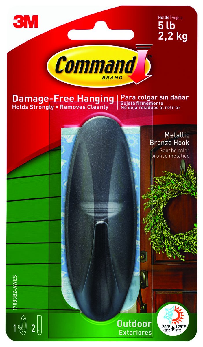 3M Outdoor Hook Bronze