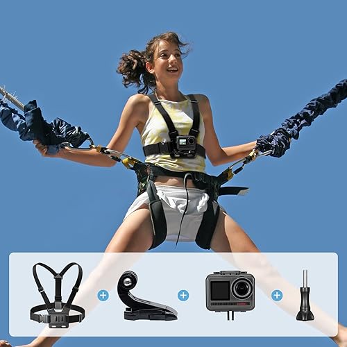 Miniatura 8 de AKASO Cámara de acción V50X con kit elástico