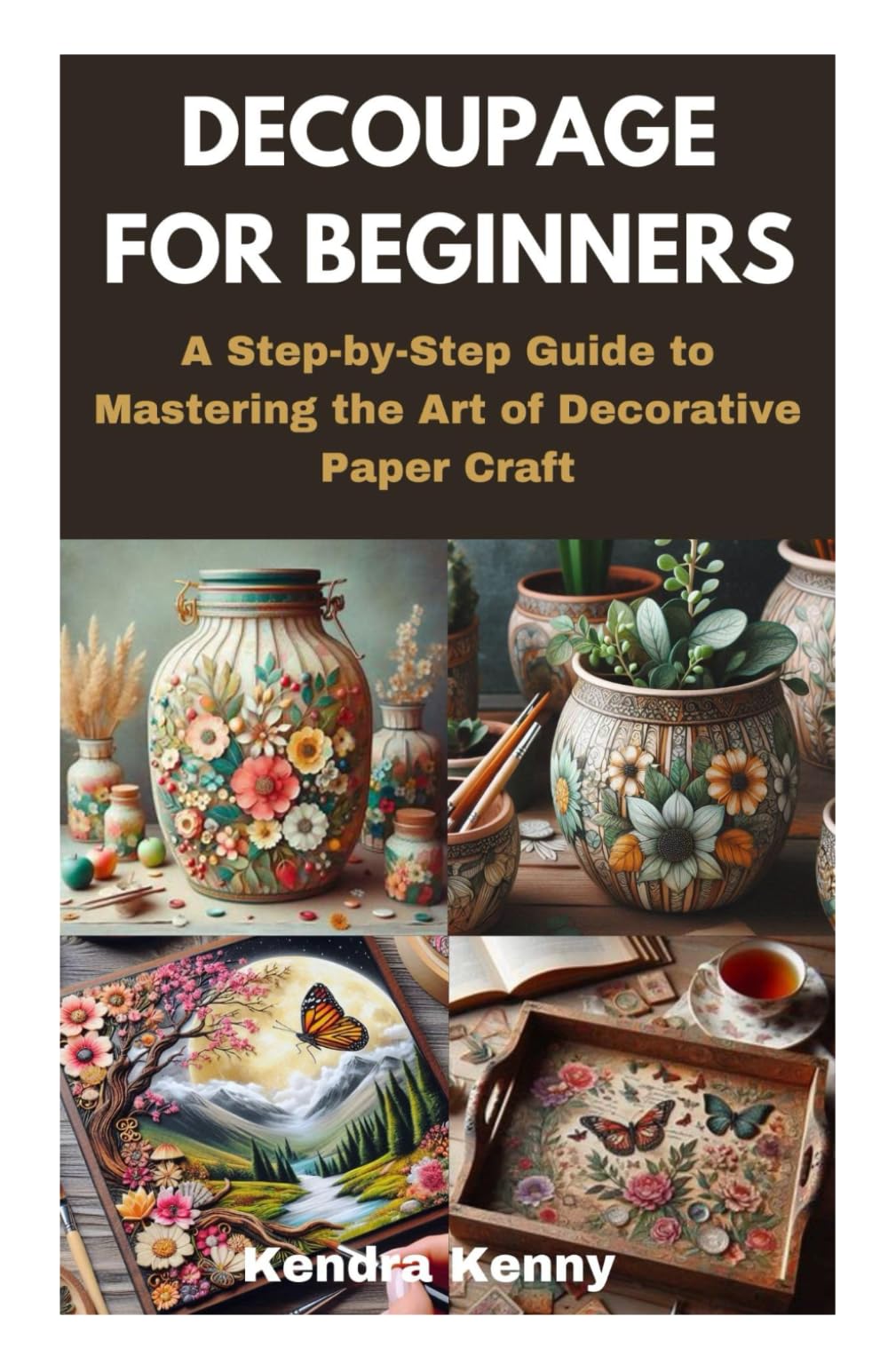 DECOUPAGE FOR BEGINNERS: A Step-by-Step Guide to Mastering the Art of Decorative Paper Craft