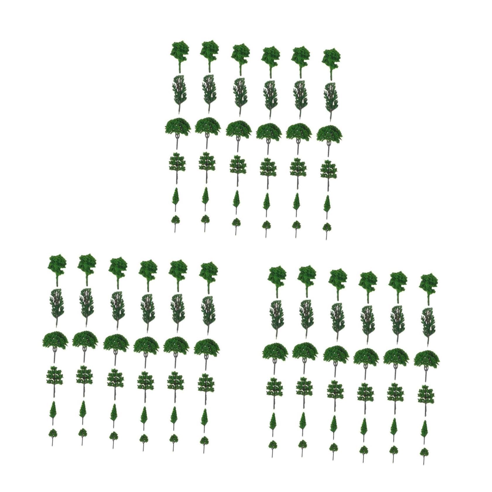 STOBOK 210piezas Árboles para Dioramas De Árboles De Simulación para y Manualidades Aleatorios