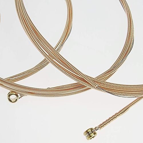 Miniatura 5 de GHS Strings 615 - Juego de 12 cuerdas para guitarra acústica de bronce fósforo, ligero, 11-48