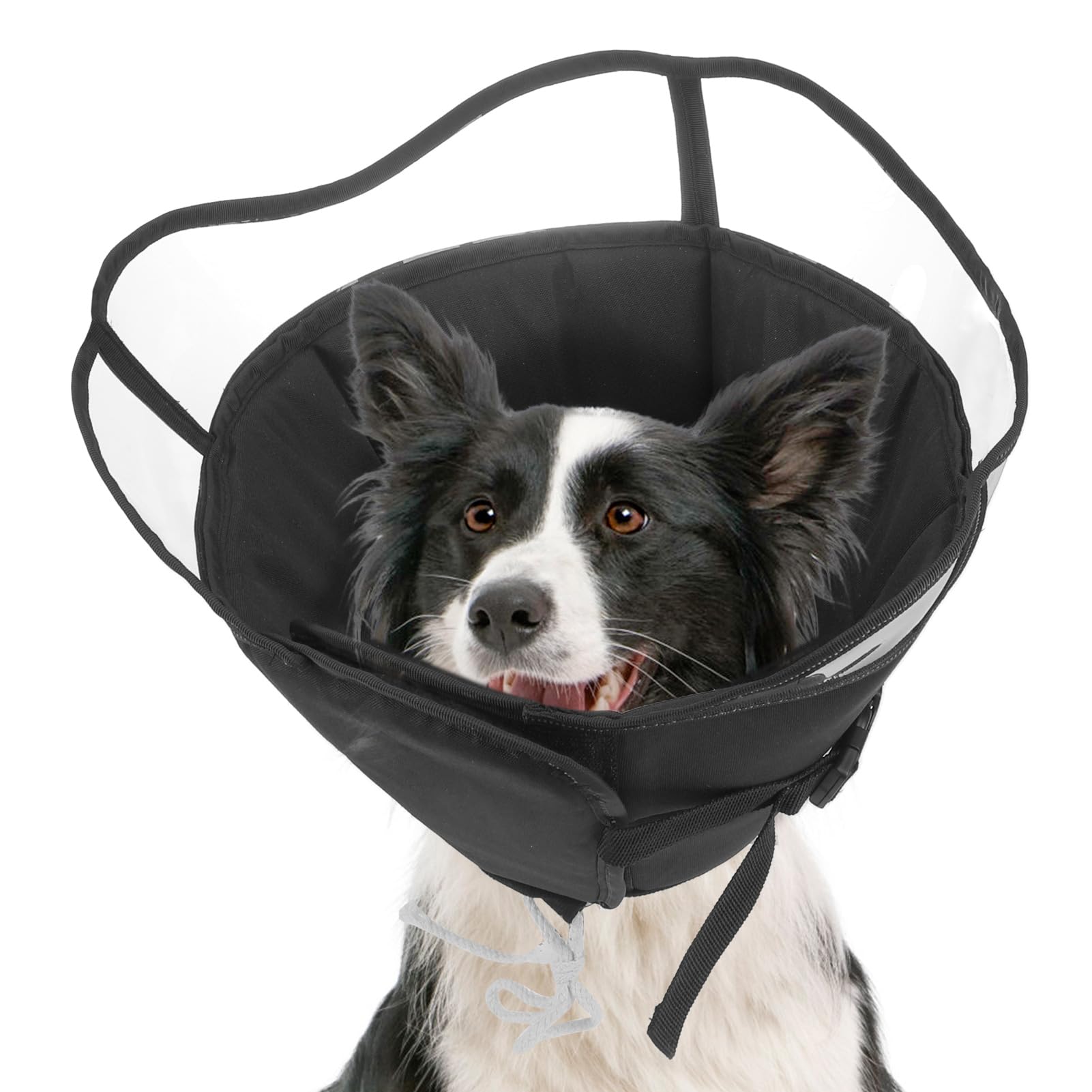 SCENEREAL Dog Cone for Dogs After Surgery, Adjustable Dog Cone Collar Alternative to Stop Licking for Wound Care, Spay, Ne...