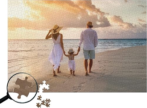 Rompecabezas personalizados con forma de foto de 1000 piezas rompecabezas personalizado para adultos y niños rompecabezas de madera personalizados disponible en Yaxa Guatemala