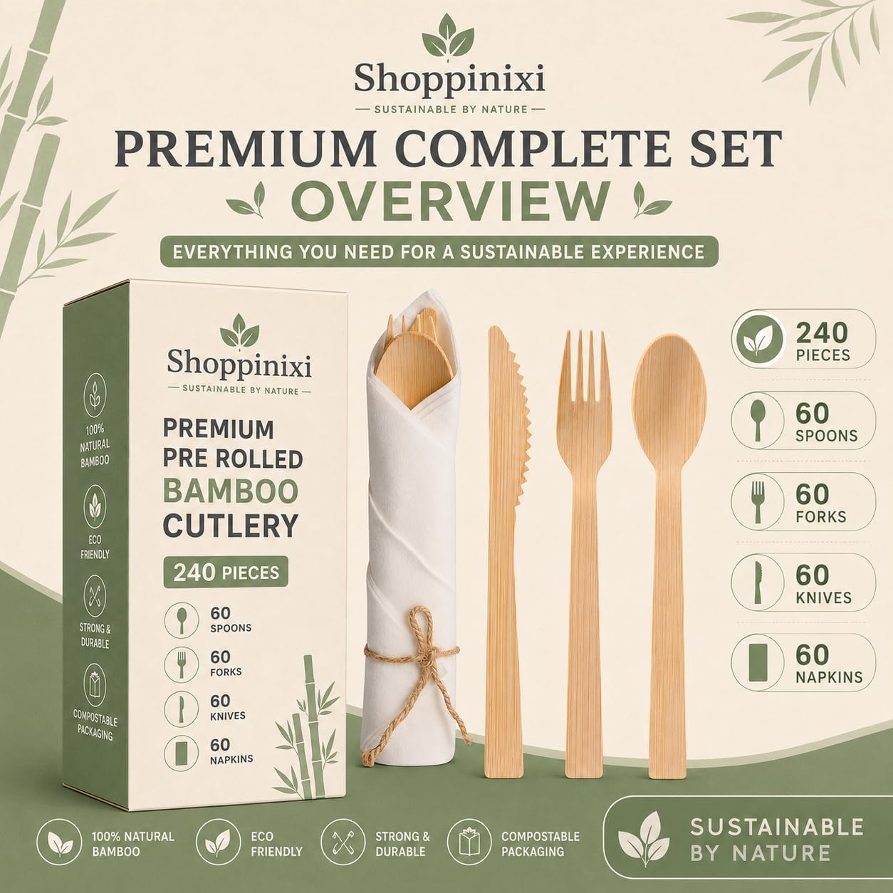 Bamboo spoon/cutlery