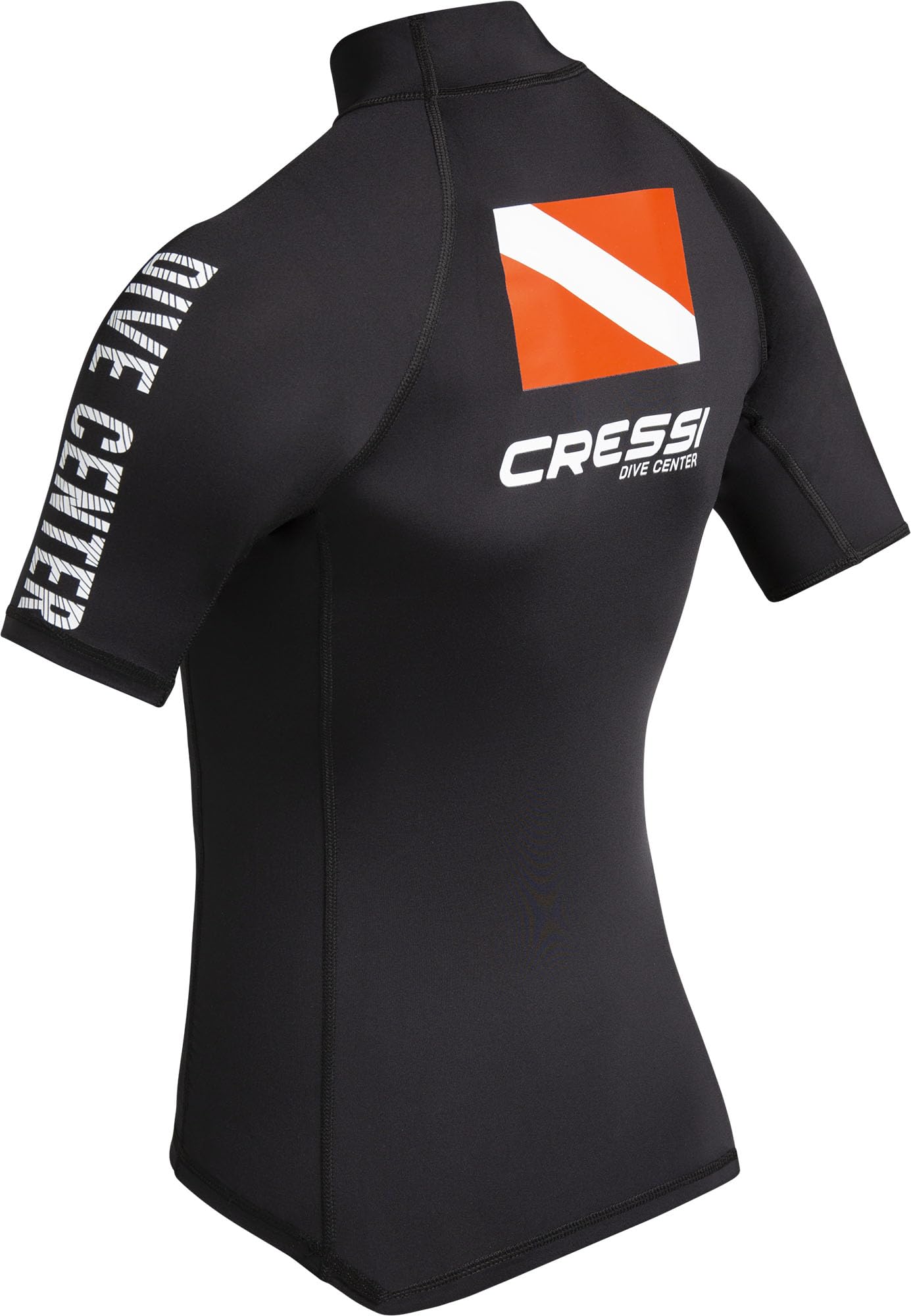 RASH GUARD DIVE CENTER DONNA M/CORTE NERO L/4 (42)
