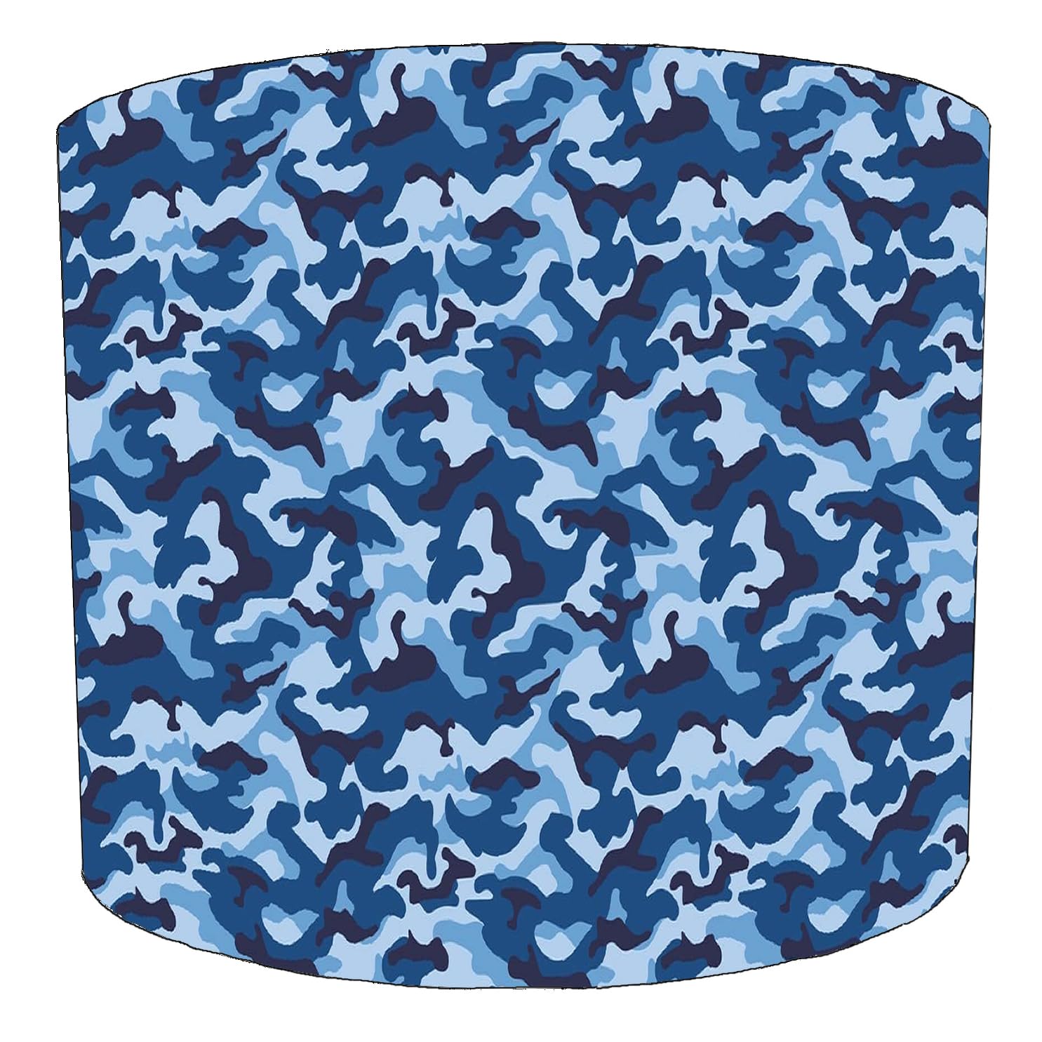 Blue Army Camouflage Print Lampshade in 3 Sizes for Ceiling Light Shades Pendant or Table Lamp