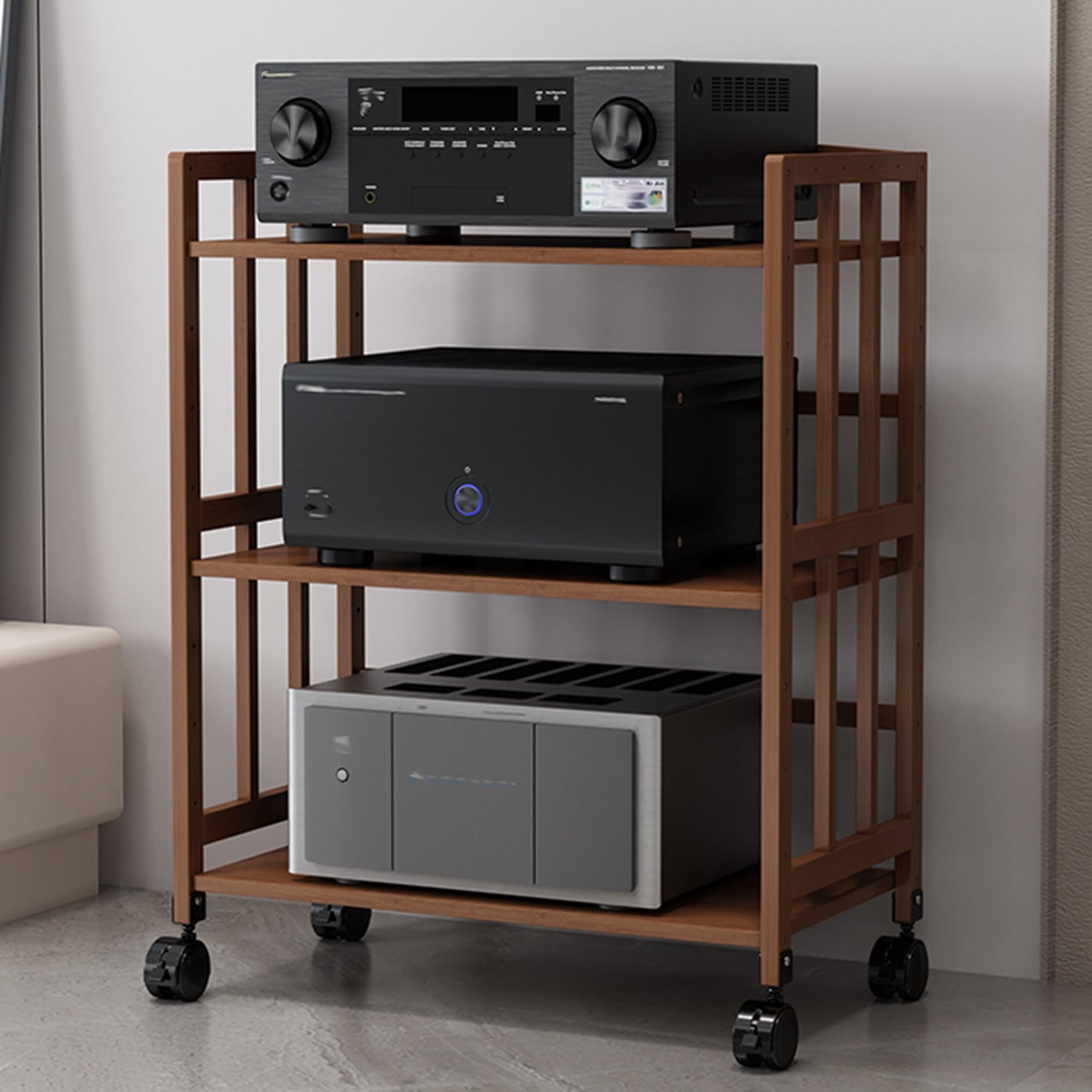 Meuble de rangement adapté pour placer vos appareils de salon sans surchauffe