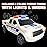 ArtCreativity Police Car Toy, Pickup Truck Toy with LED Headlights and Sirens, Friction Powered, 1:20 Scale Police Car Toys for Boys 3-5, Police Toys Monster Trucks, Toy Trucks for Kids Birthday Gift