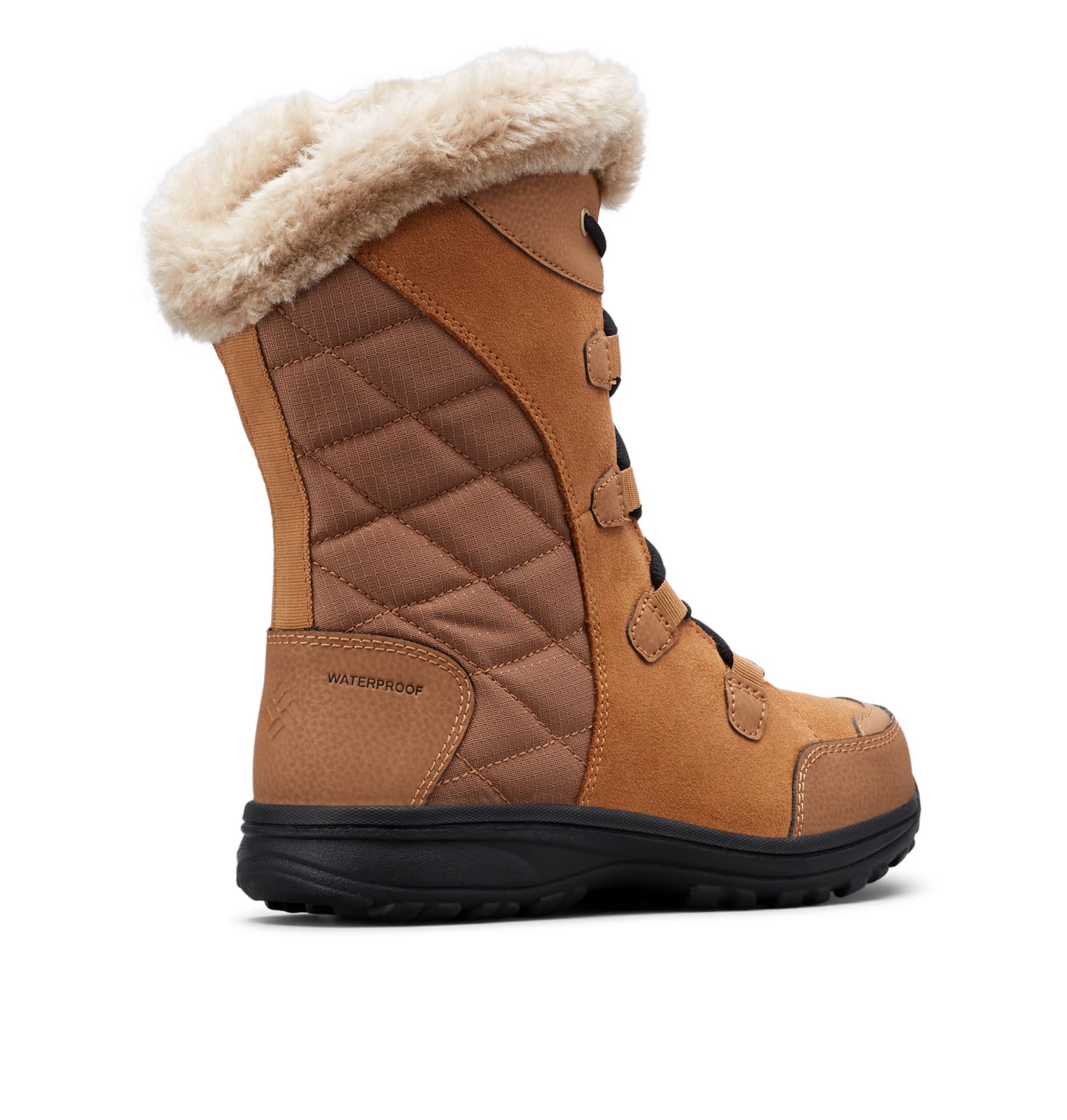 Columbia Womens Ice Maiden II, Elk/Black, 6 Wide