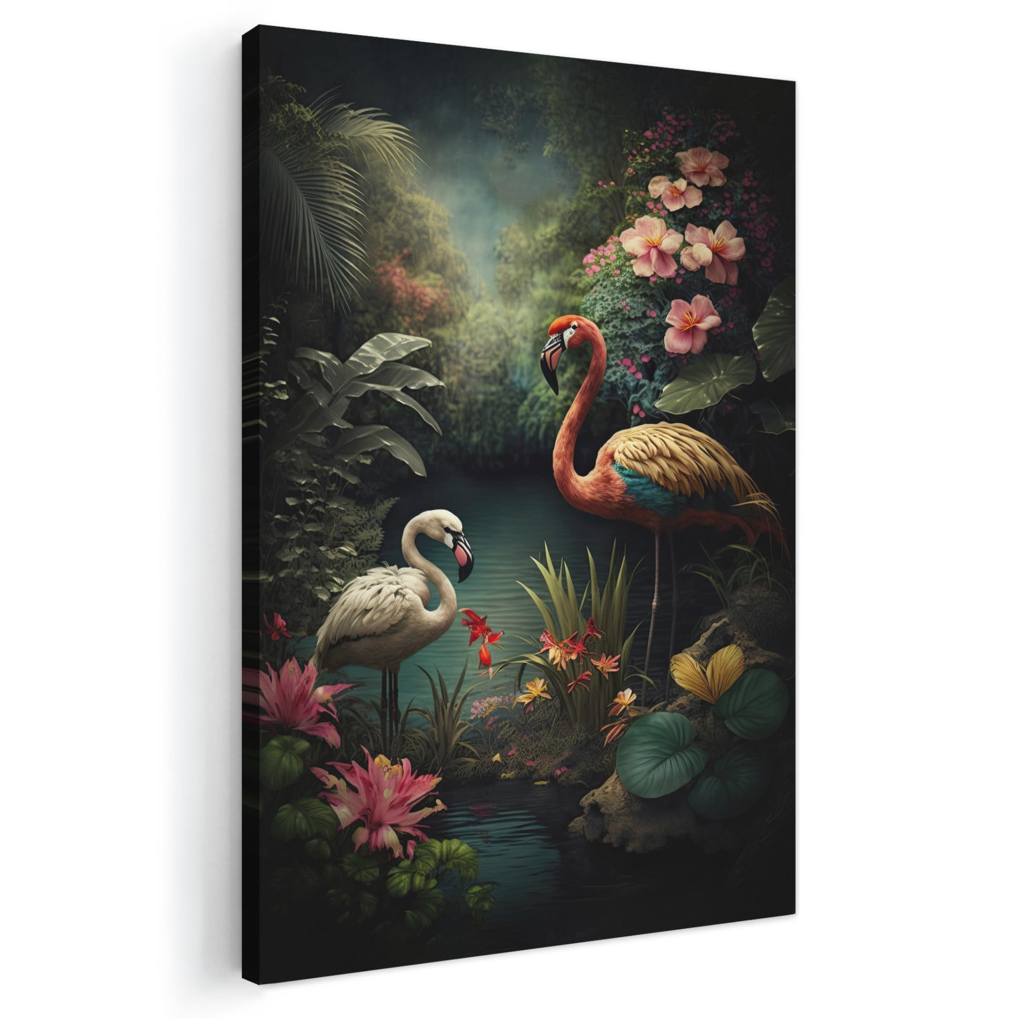 MuchoWow© Leinwand Bilder Wanddeko Wohnzimmer Aesthetic Room Decor Deko