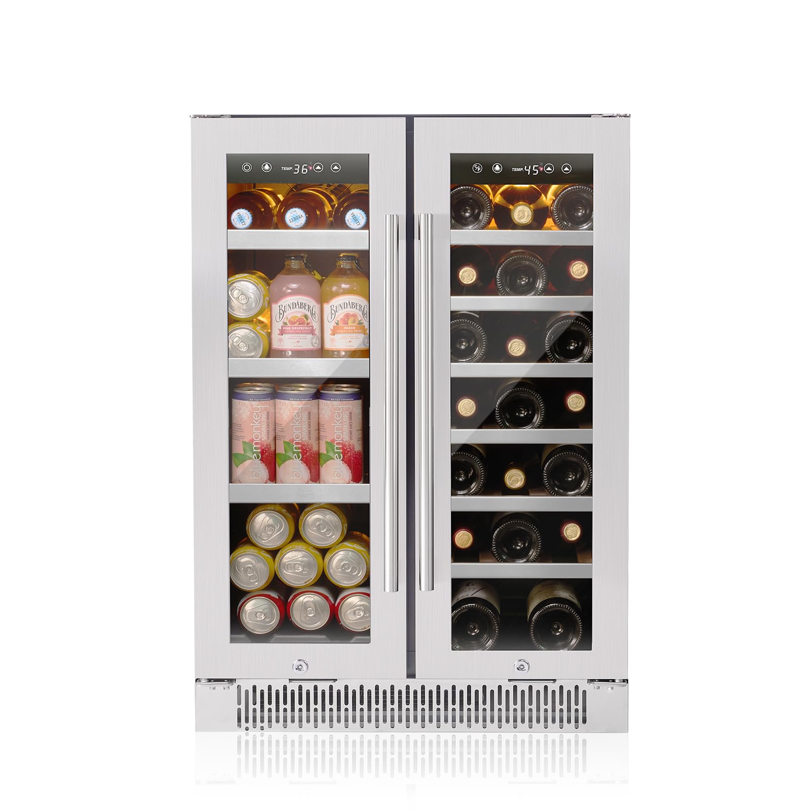 Akicon 4.1 cu ft Beverage Cooler Stainless Steel