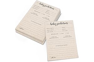 Here Comes The Son Baby Shower Prediction & Advice Cards