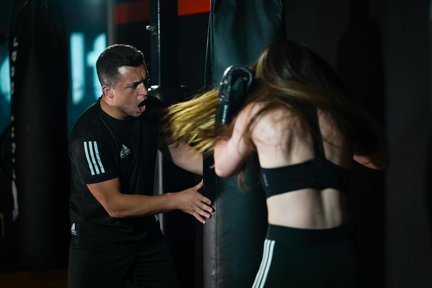 adidas Kickboxing T-Shirt Men's and Women's Essentials Single Jersey, Moisture Wicking, Quick Dry Athletic Tee