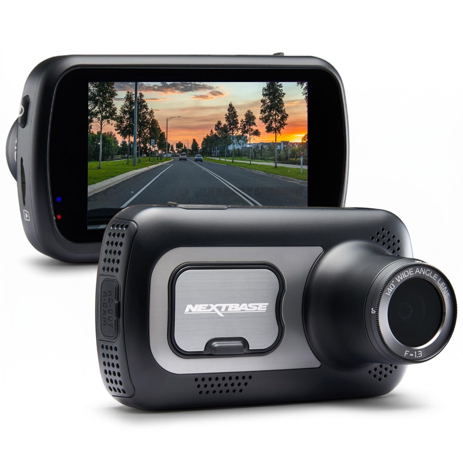 Nextbase® 522GW Dash cam Auto | Modalità di Parcheggio 24/7 | Dashcam Auto 2K 1080p 30fps | Schermo Tattile da 3" Telecamera | Camera con Angolo di Visione di 140° | Visione Notturna
