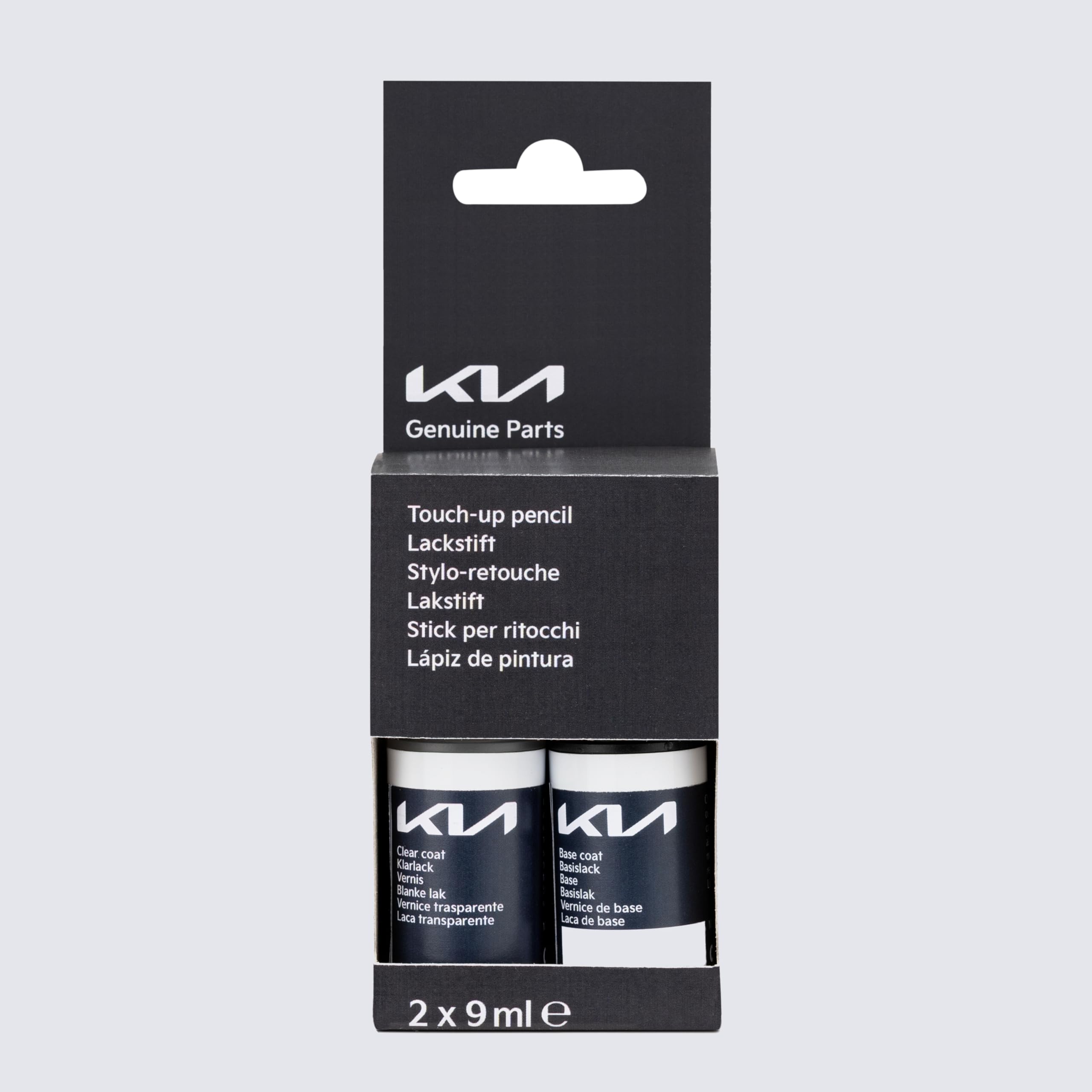 Kia Original Lackstift Set, 2 x 9ml, Klarlack und Basislack, Touch-up Pencil (SWP)