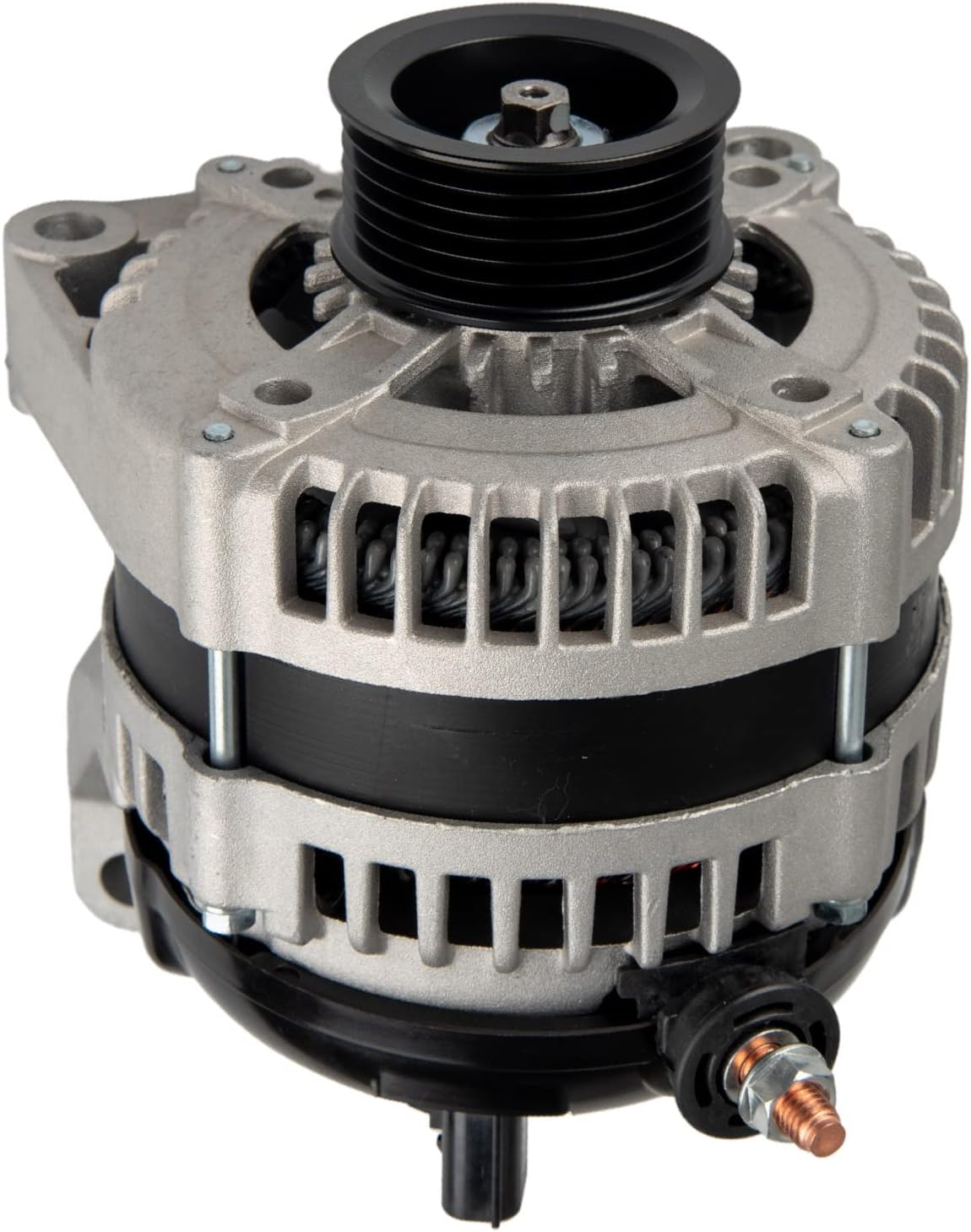 KAC 13870N Alternator, Alternator 160 Amp Compatible with 2001-2007 Grand Caravan, 2001-2007 Town & Country, 2001-2007 Caravan 3.3L, 2001-2003 Voyager 3.3L Replace 13870N, 113803, 1250701ND, 40052106