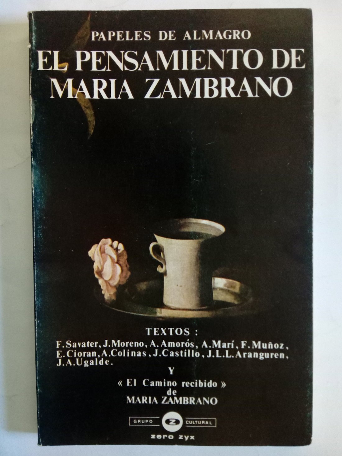 Pensamiento de María Zambrano, el
