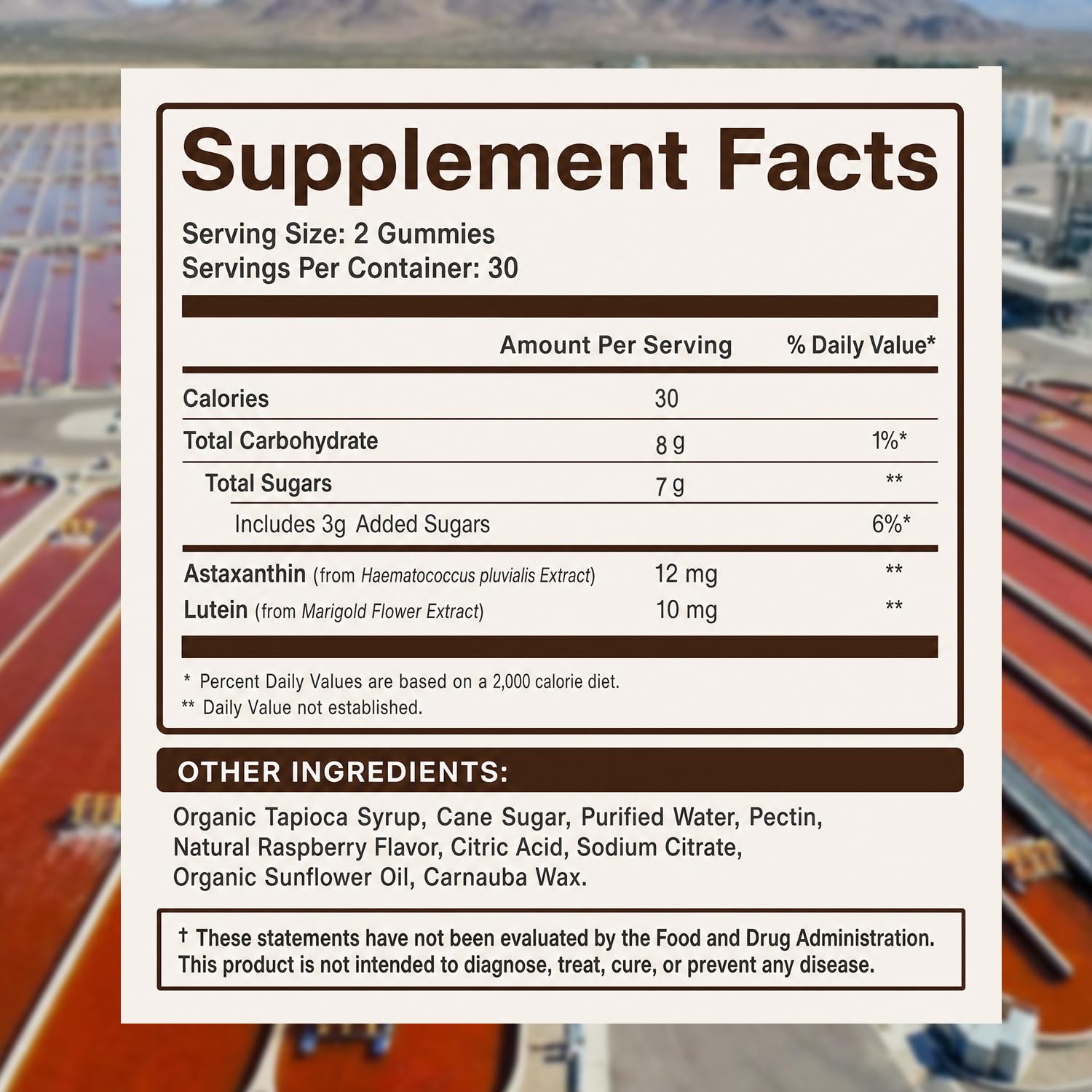 Astaxanthin 12mg & Lutein Gummies, Strength Quadruple Nutrient Antioxidant — Amazon image 5