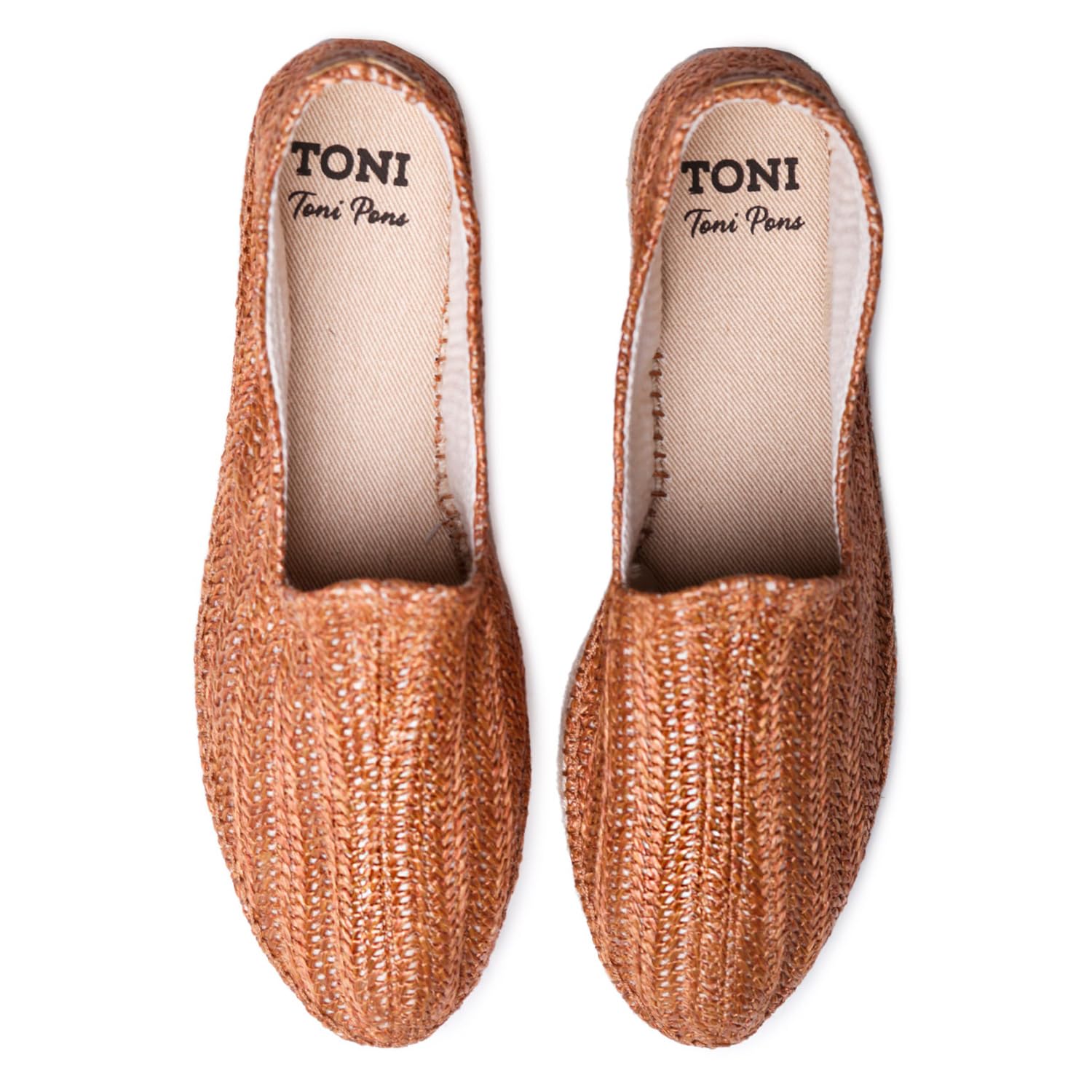 TONI PONS DAMASC - Alpargata para Hombre elaborada en Rafia.