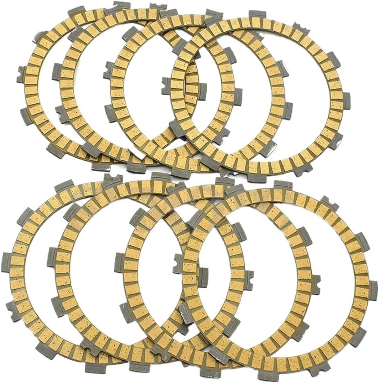 Motorcycle Friction Clutch Plates Clutch Disc Set Compatible With SUZUKI RM125 RM 125 2003-2009 RM-Z250 RM-Z250M0 RMZ250 RMZ 250 2004-2019