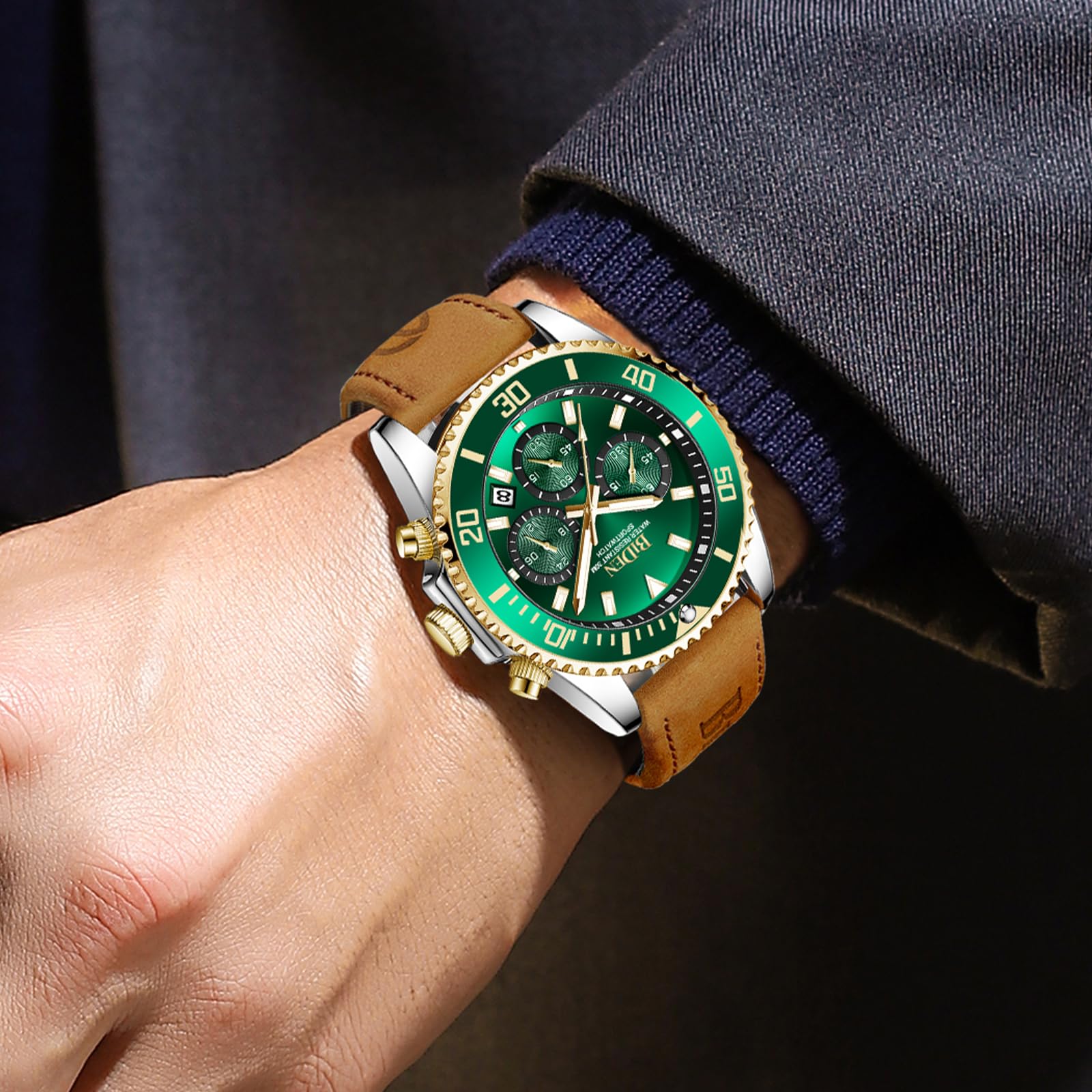 HANPOSH Orologio Uomo Orologi Militari Da Uomo Orologi Da