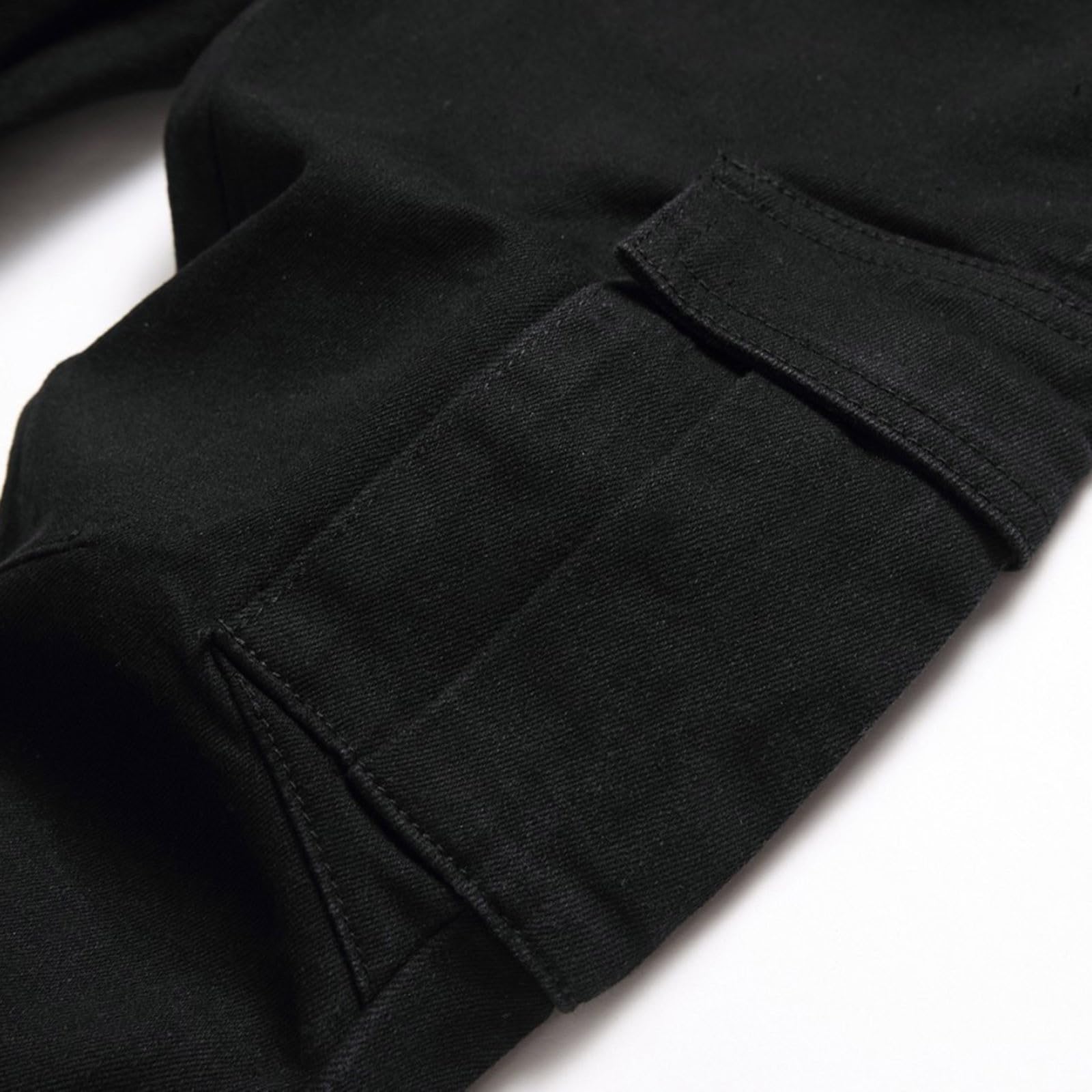 Pantaloni Bambini, Jeans Strappati per Ragazzi, Lunghi Casual alla Moda per, Comodi in Denim Elasticizzato, Primavera Autunno, Tessuto Anti-Macchie