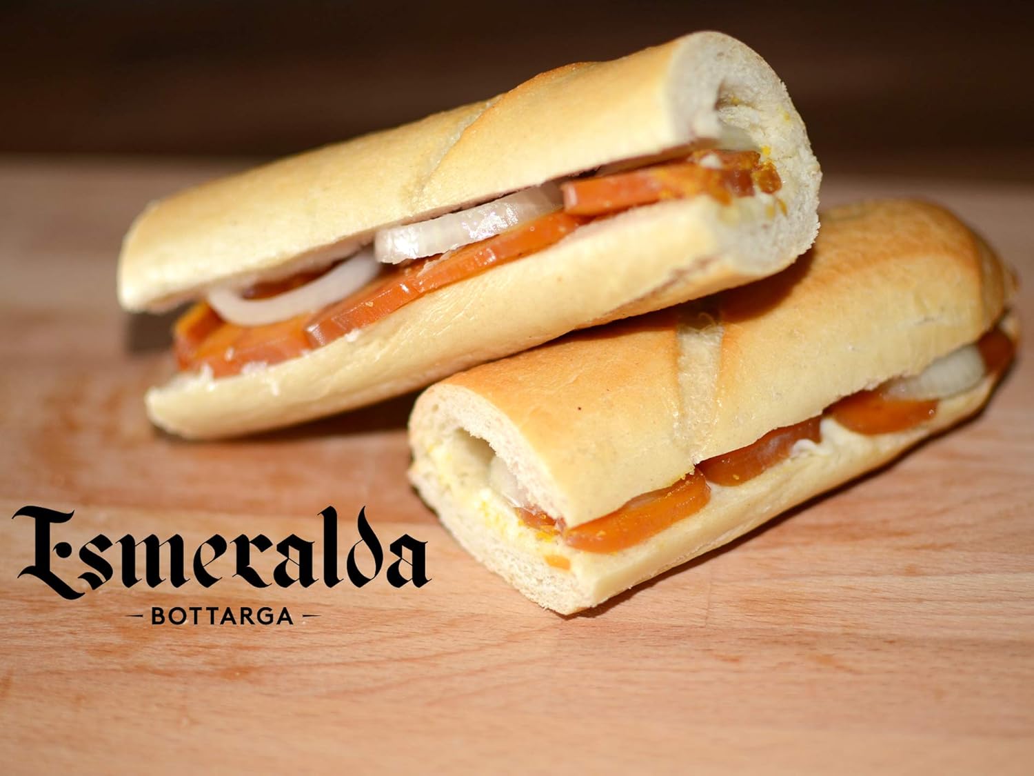 Bottarga Esmeralda - Caviar Of The Mediterranean - Dried Mullet Roe 319  42 oz Wild Caught from the Mediterranean Sea