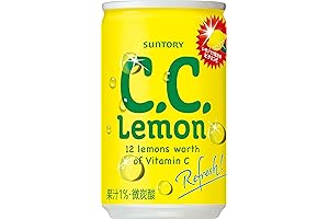 CC Lemon: Sparkling Lemon Delight in Every Can