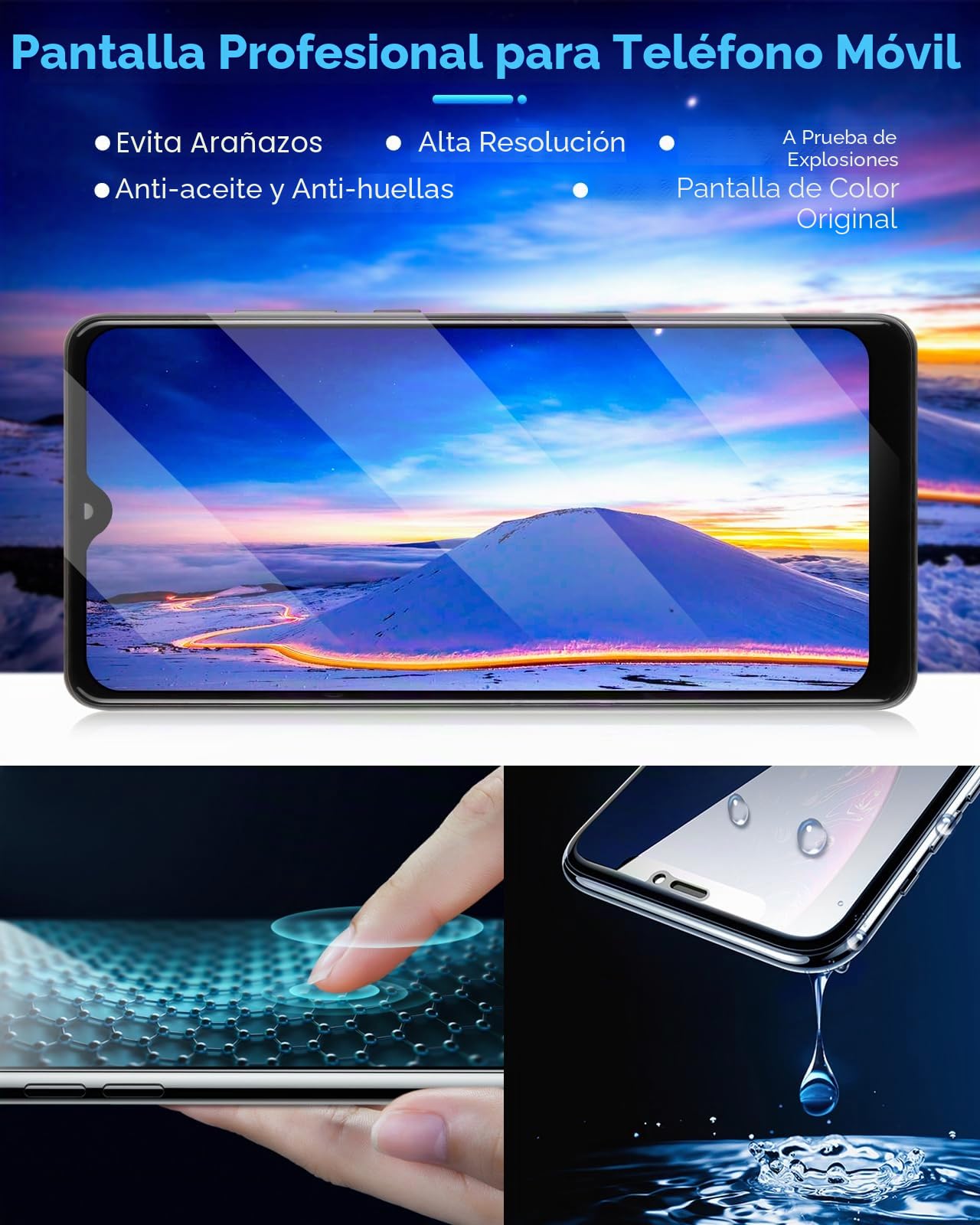 Pantalla para Huawei P30 Pro LCD Pantalla para Huawei P30 Pro VOG-L29 VOG-L09 VOG-AL00 LCD Pantalla Táctil Digitalizador Asamblea + Reparación (Negro con Marco Incell, Not Support Huellas Digitales)