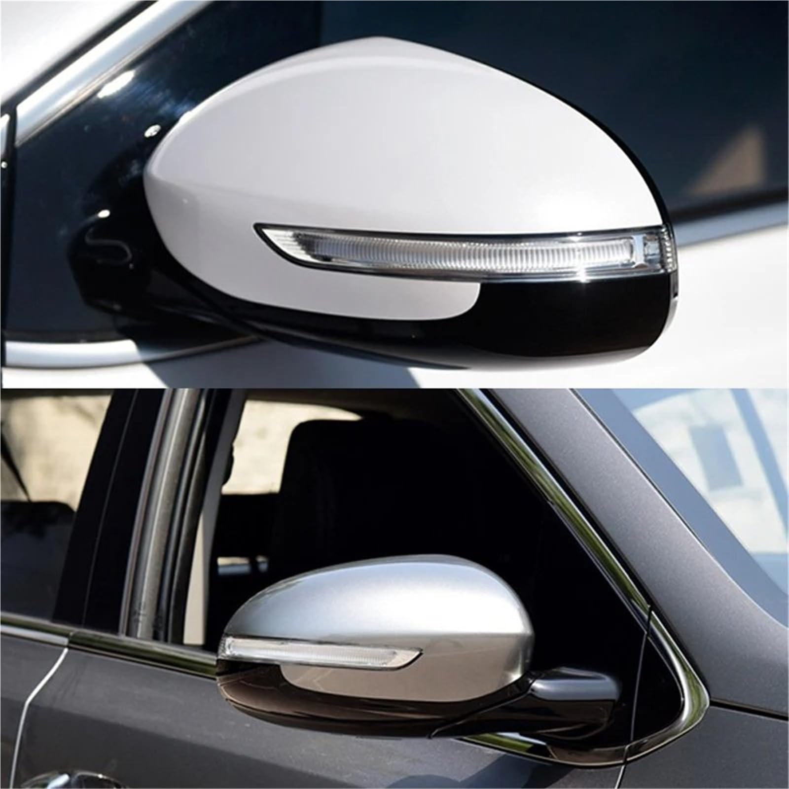 Kia Sportage R 2018 2019 2020 2021 対応カーアクセサリー オートリアビュードアウィングミラーサイド 車 5/8  ワイヤー外側リアビューミラーアセンブリ起亜 Sportage KX5 QL 2016 2017 2018 2019 電動 カーアクセサリー起亜  Sportage KX5 QL 2016 2017 2018 2019 車外 ... サイドミラー と互換性のあるキア用 と互換性のあるスポーテージ用 KX5用 QL用 2016-2019 バックミラーアセンブリ(R)